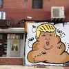 Photo: Hanksy Paints Stunningly Lifelike Portrait Of Donald Trump